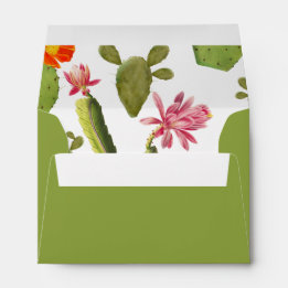 Sobre floreciente de la invitación del boda del