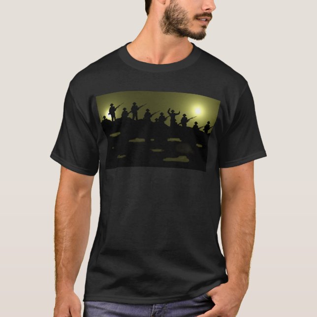 Sobre la camiseta de la cola (Anverso)