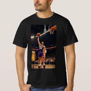 Sobre la cuenca: camiseta de básquetbol voladora