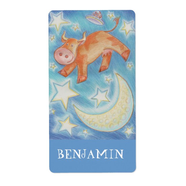 Sobre la etiqueta 'Nombre' de la Luna (Frente)