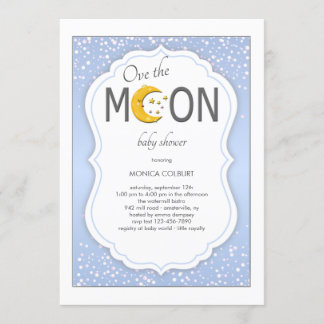 Sobre la invitación a Baby Shower por la luna