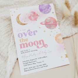 Sobre la invitación a Baby Shower por la luna