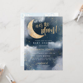 Sobre la invitación a Baby Shower por la luna, Blu