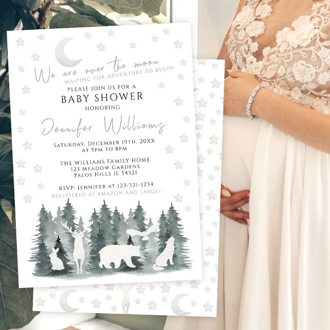 Sobre la invitación a la ducha de bebé de aventura (Subido por el creador)