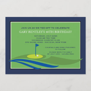 Sobre la invitación al golf verde