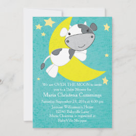 Sobre la invitación de Baby Shower de la luna
