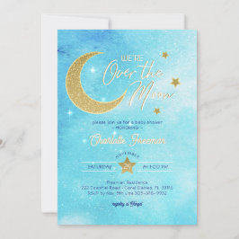 Sobre la invitación de Baby Shower de Moon Boy - A