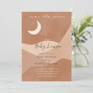 Sobre la invitación de Baby Shower del Boho de la