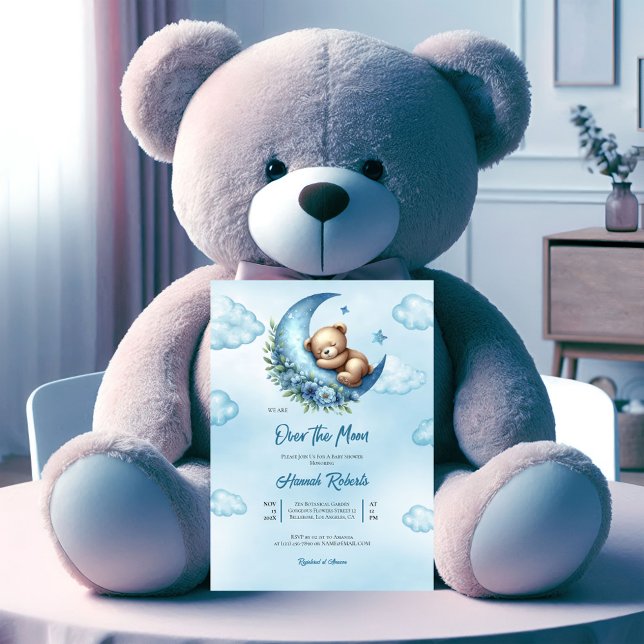 Sobre la invitación de la fiesta de Baby Shower en (Subido por el creador)