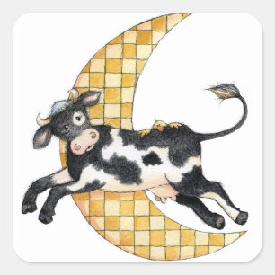 Sobre la luna - Pegatinas