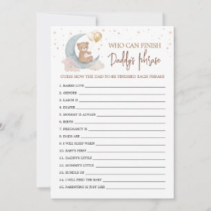 Sobre la luna quién puede terminar la tarjeta de f