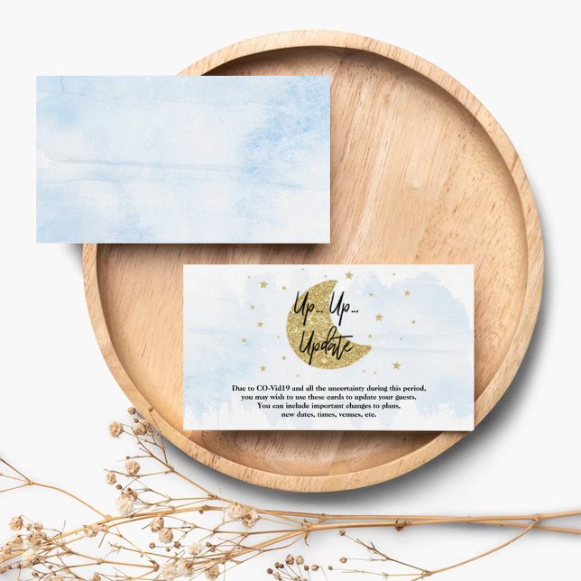 Sobre la luna | Tarjetas de actualización de Baby  (Subido por el creador)