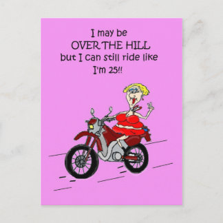 SOBRE LA POSTAL CALIENTE DE MAMÁ BIKER DE LA