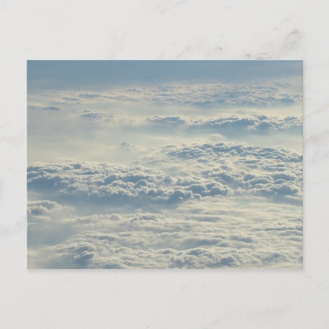 Sobre la postal del personalizado de las nubes (Anverso)