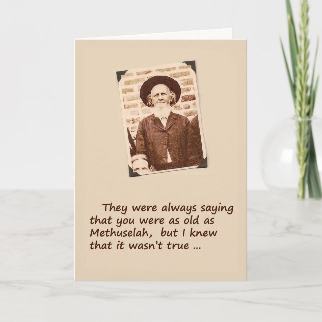 Sobre la tarjeta de cumpleaños de la colina (Anverso)