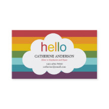 Sobre la tarjeta de mami arcoiris / tarjeta de lla