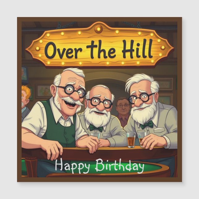 Sobre la tarjeta magnética Hill Club (Anverso)