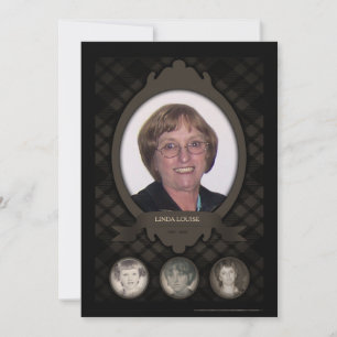 sobre las invitaciones del monumento de la foto de