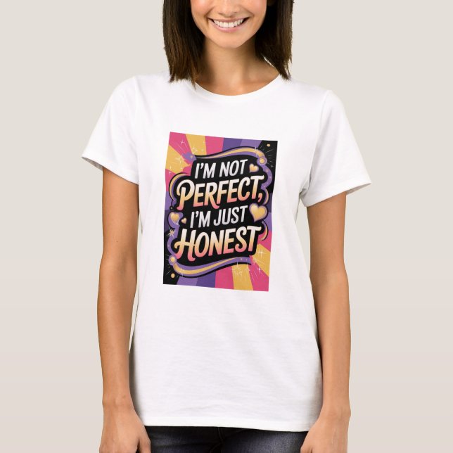 Sobre mí frases motivacionales camiseta (Anverso)