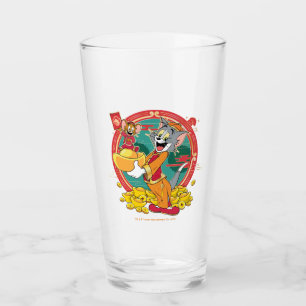 Sobre rojo de Tom y Jerry New Years