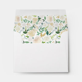 Sobre romántico Boda de Woodland