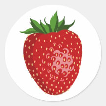 Sobre Sellos de Fresa Roja Sobres Sellan Fresas