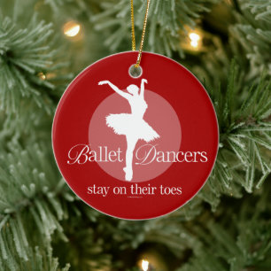 Sobre sus dedos (ballet) Ornamento cerámico