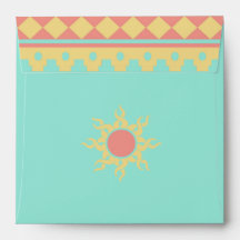 Sobre tribal Sun Southwestern Boda