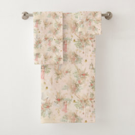 sobre un campo de flores chica mariposa en un baño