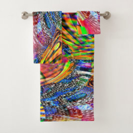 Sobreposición de colores claros y vivos sobre fond