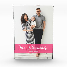 Sobreposición rosa caliente | Bloque de fotos de f