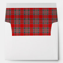 Sobres Bodas de MacBean Tartan