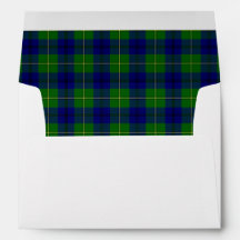 Sobres Bodas Johnston Tartan