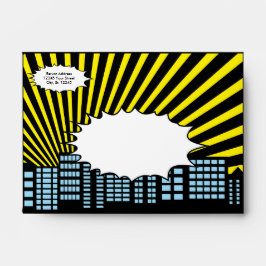 Sobres del fiesta del super héroe