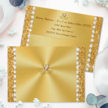 Sobres Personalizados, Dorados, Impresionantes, El