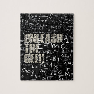 Sobresaltado provoque el rompecabezas del friki