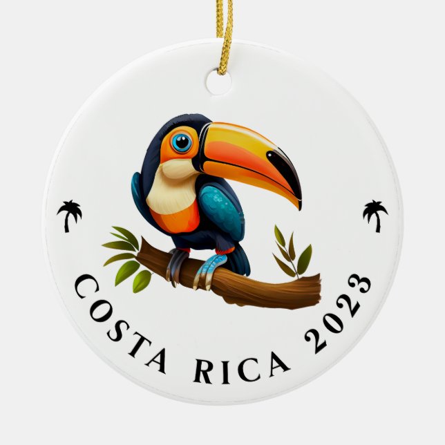 Sobreviví a Costa Rica 2023 - Ornamento Turco de A (Frente)
