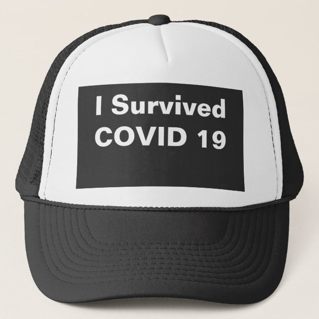 Sobreviví a Gorra de COVID 19 (Anverso)