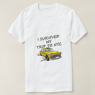 Sobreviví a mi viaje a la camiseta clásica de Nuev