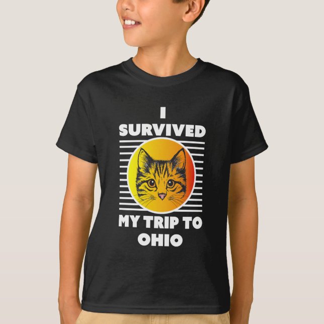 Sobreviví A Mi Viaje A La Camiseta De Ohio (Anverso)