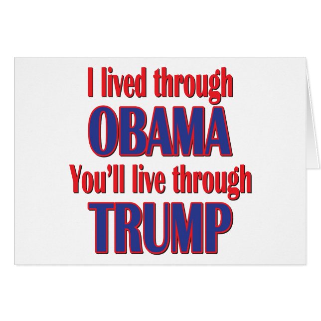 Sobreviví a Obama (Anverso (Horizontal))