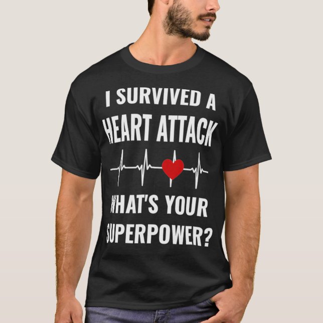 Sobreviví a una camisa de ataque al corazón (Anverso)