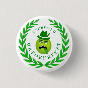 Sobreviví al botón de pin de OKTOBERFEST