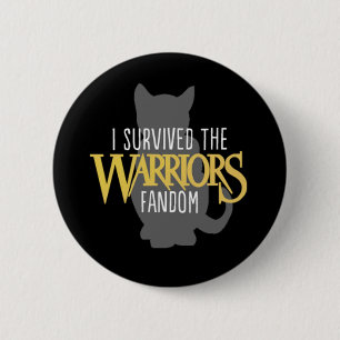 Sobreviví al Fandom de los guerreros - 2,5" botón