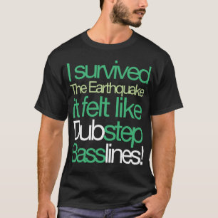 Sobreviví al Terremoto - Camiseta Basslines