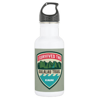 "Sobreviví botella de agua del rastro de Kalalau"