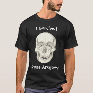 "Sobreviví camisa oscura de la anatomía gruesa"