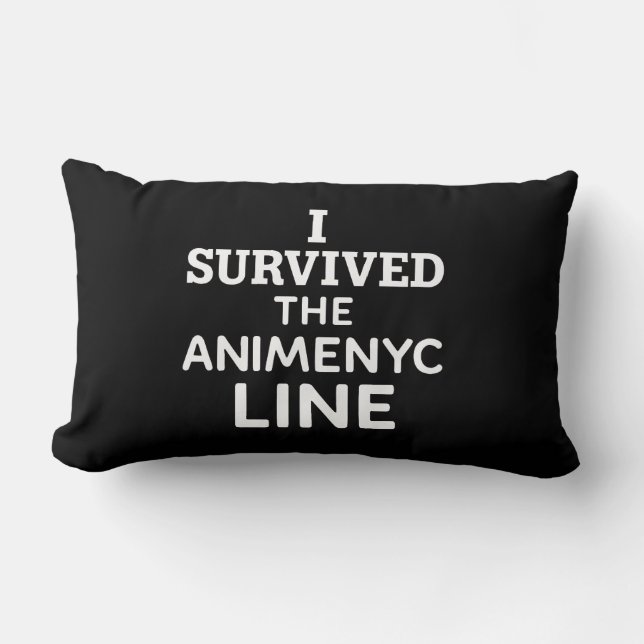 Sobreviví la Almohada AniMeyNYCLine (Anverso)