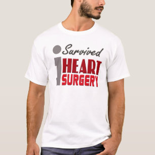 Sobreviví la camisa de la cirugía de corazón
