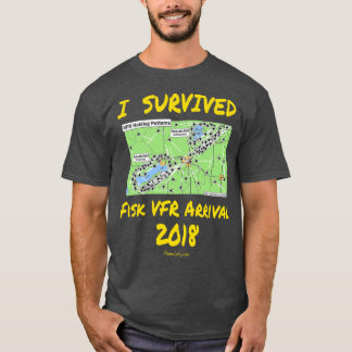 Sobreviví la camiseta 2018 de la llegada de Fisk